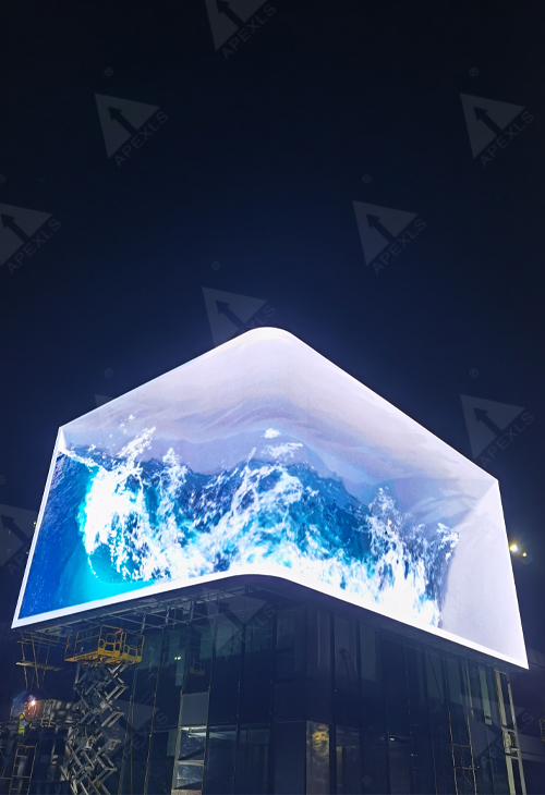 Outdoor naked eye 3D display